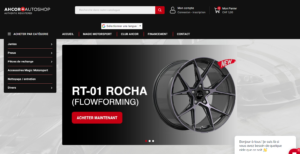 refonte e-shop AHCOR